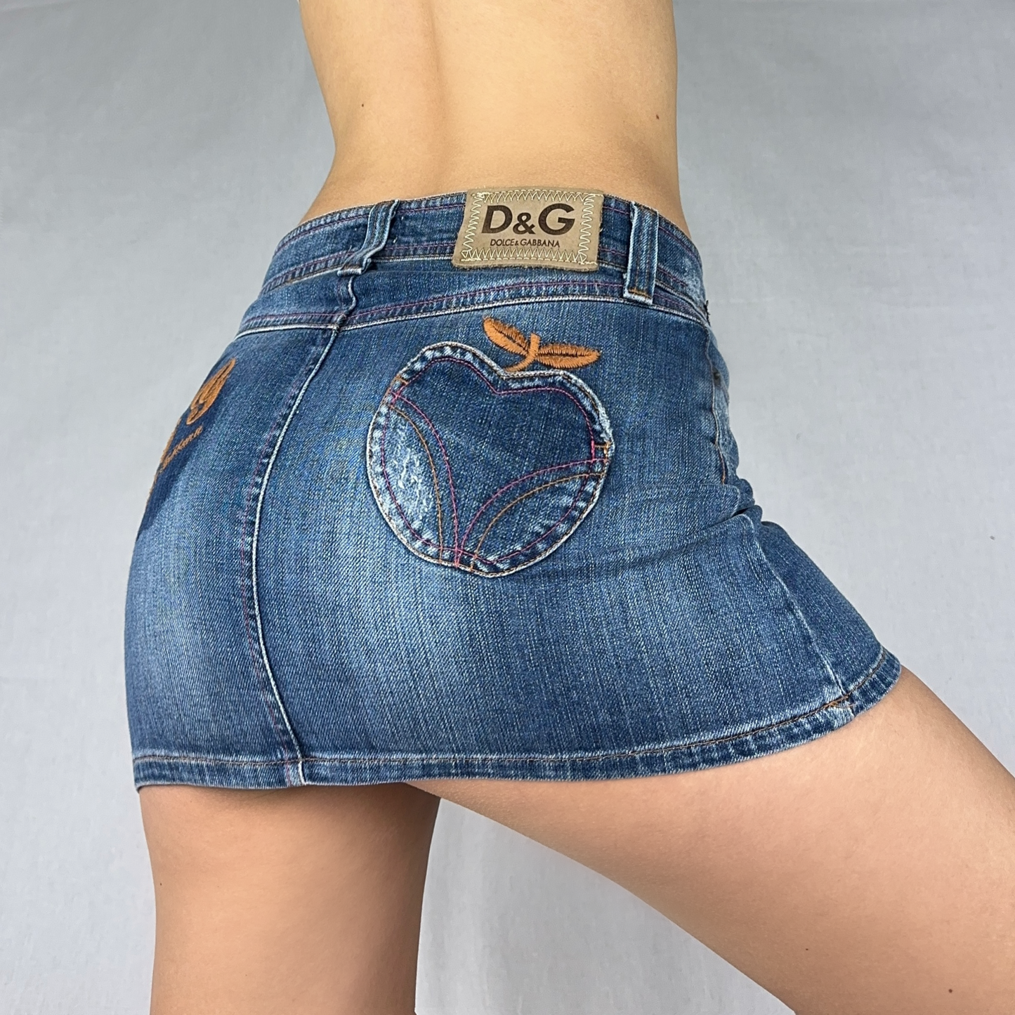 Dolce & Gabbana Apple Mini Skirt