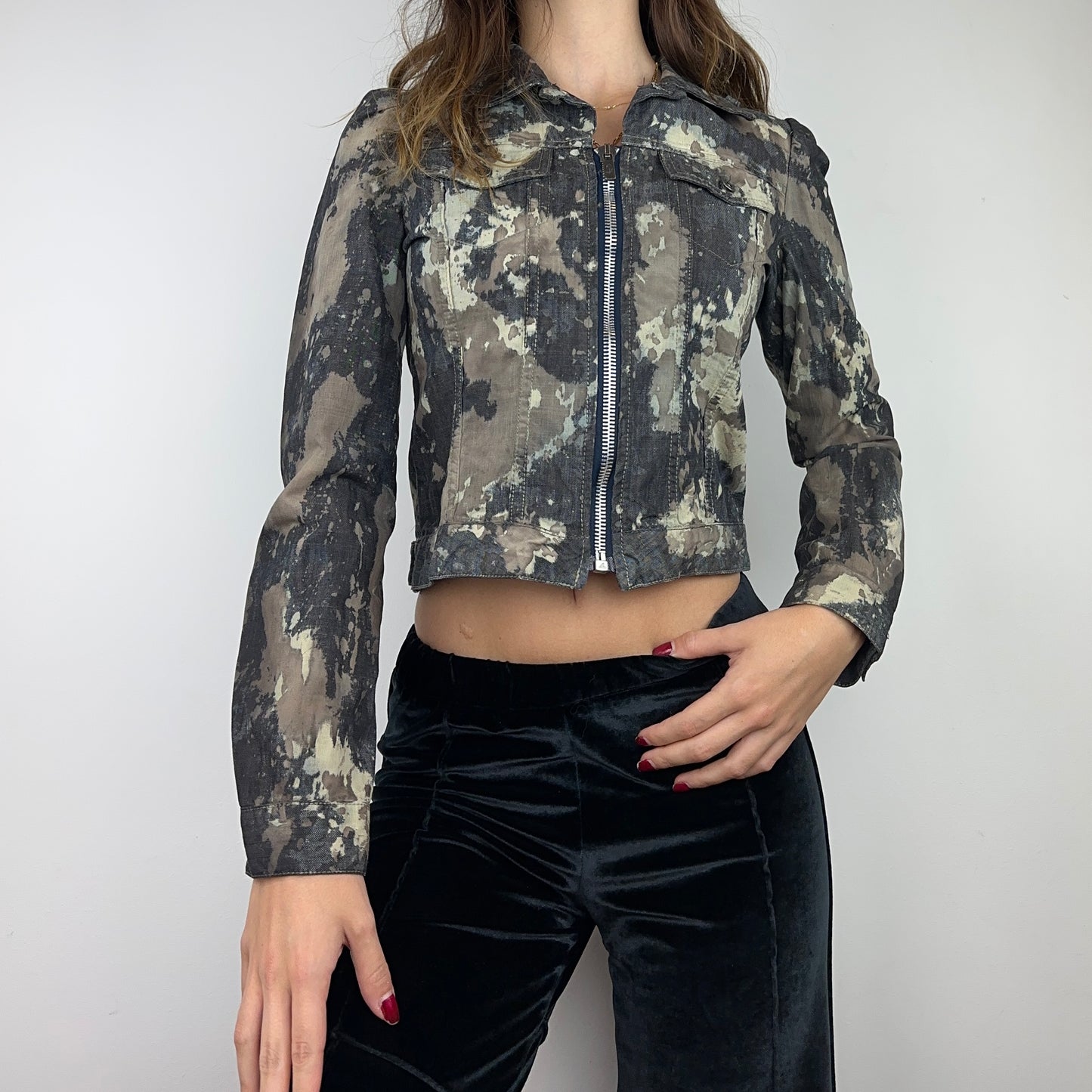 Diesel Splatter Denim Jacket