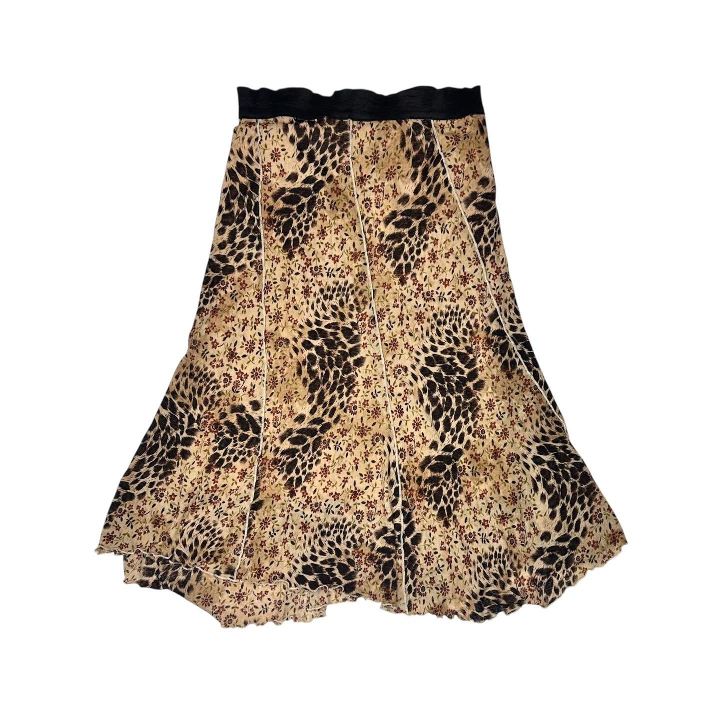 Leopard Midi Skirt