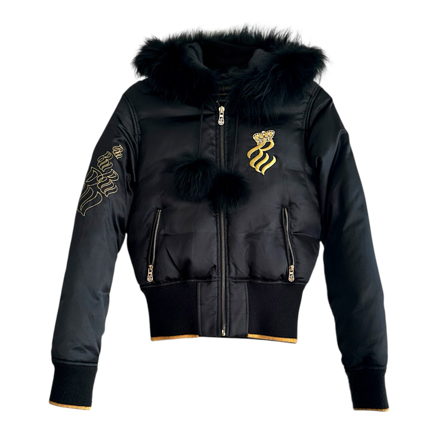 Rocawear Black Fur Trim Puffer