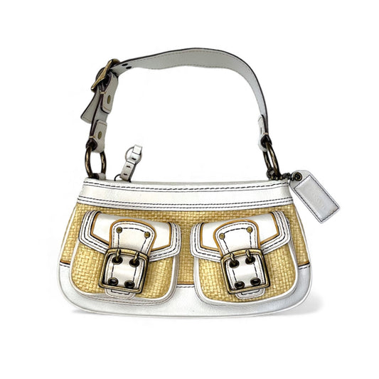 Coach Legacy Straw Bag