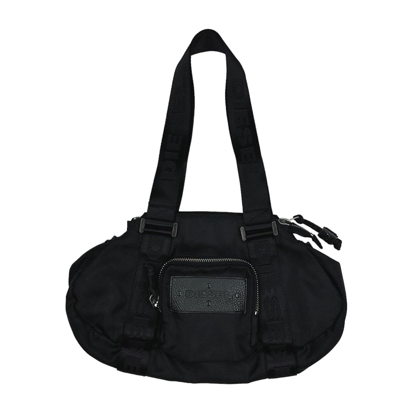 Diesel Nylon Black Bag