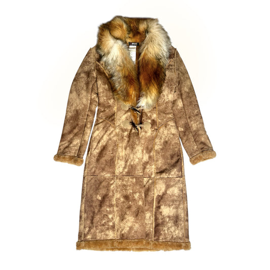 Morgan De Toi Faux Fur Coat