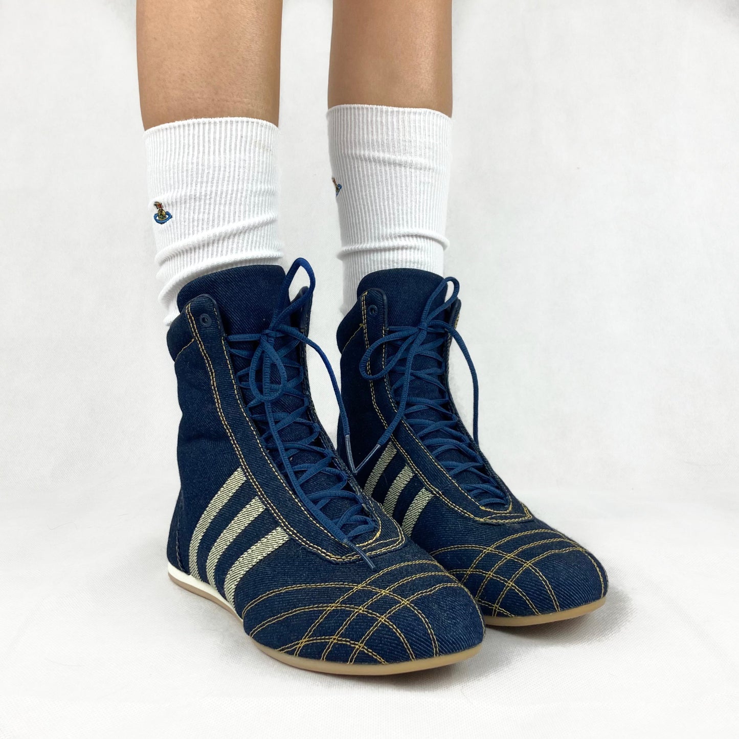 Adidas Boxing Style Boot Sneakers