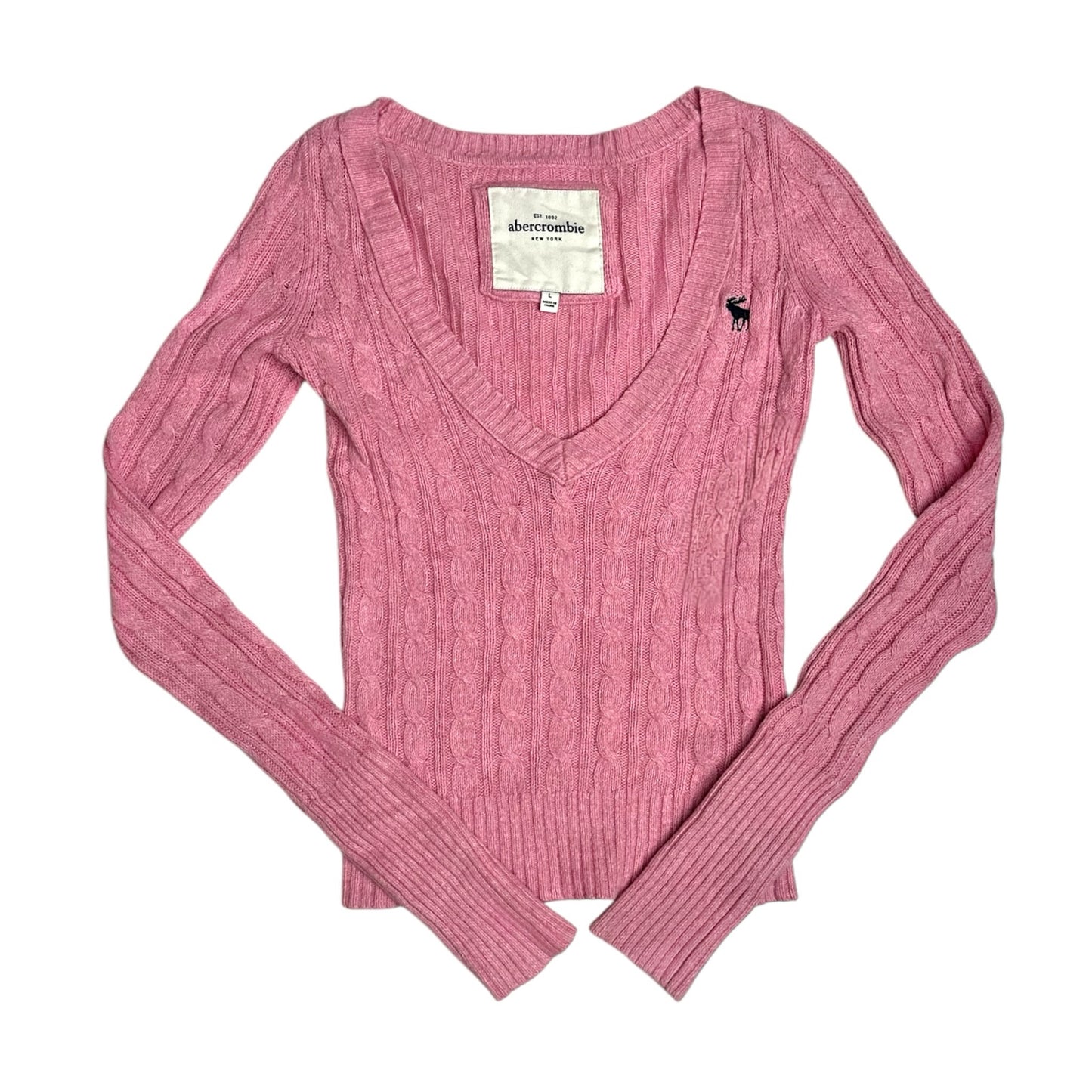 Abercrombie & Fitch Pink Knit