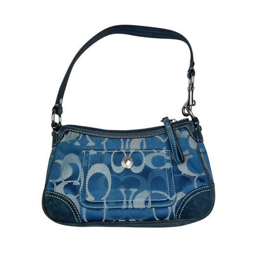 Coach Blue Chelsea Signature Bag