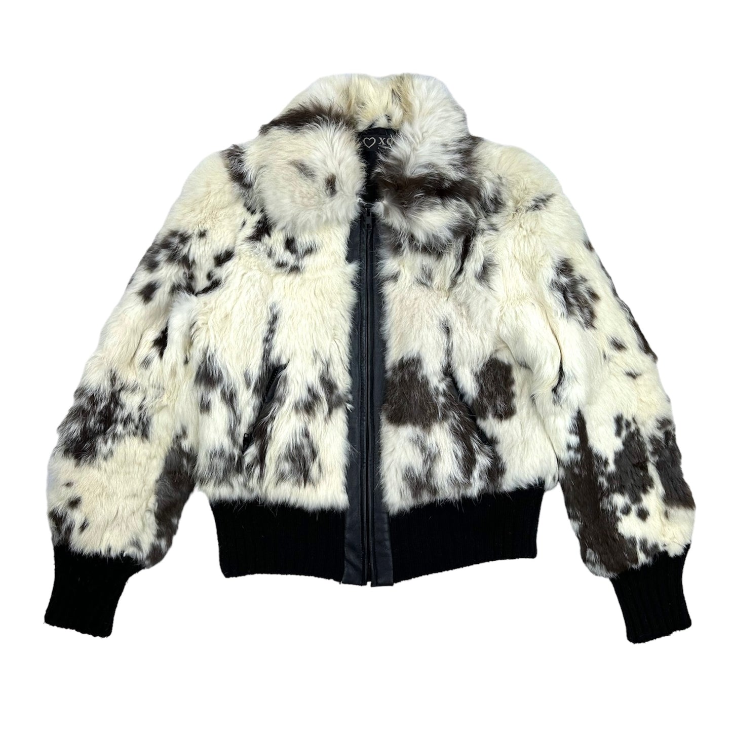 Fur Zip Up Jacket