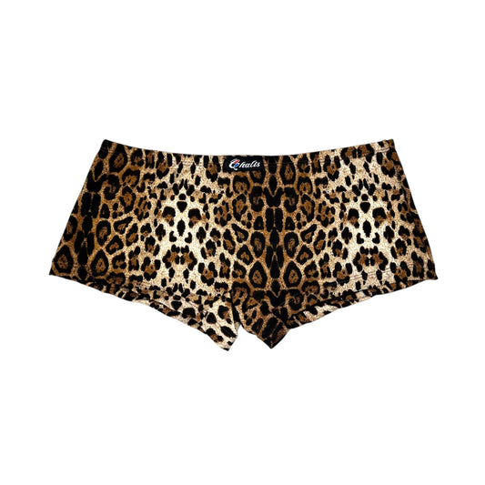 Leopard Mini Shorts