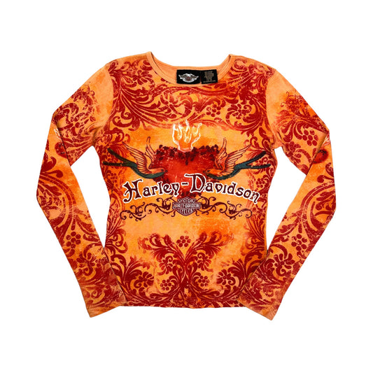 Harley Davidson Graphic Top