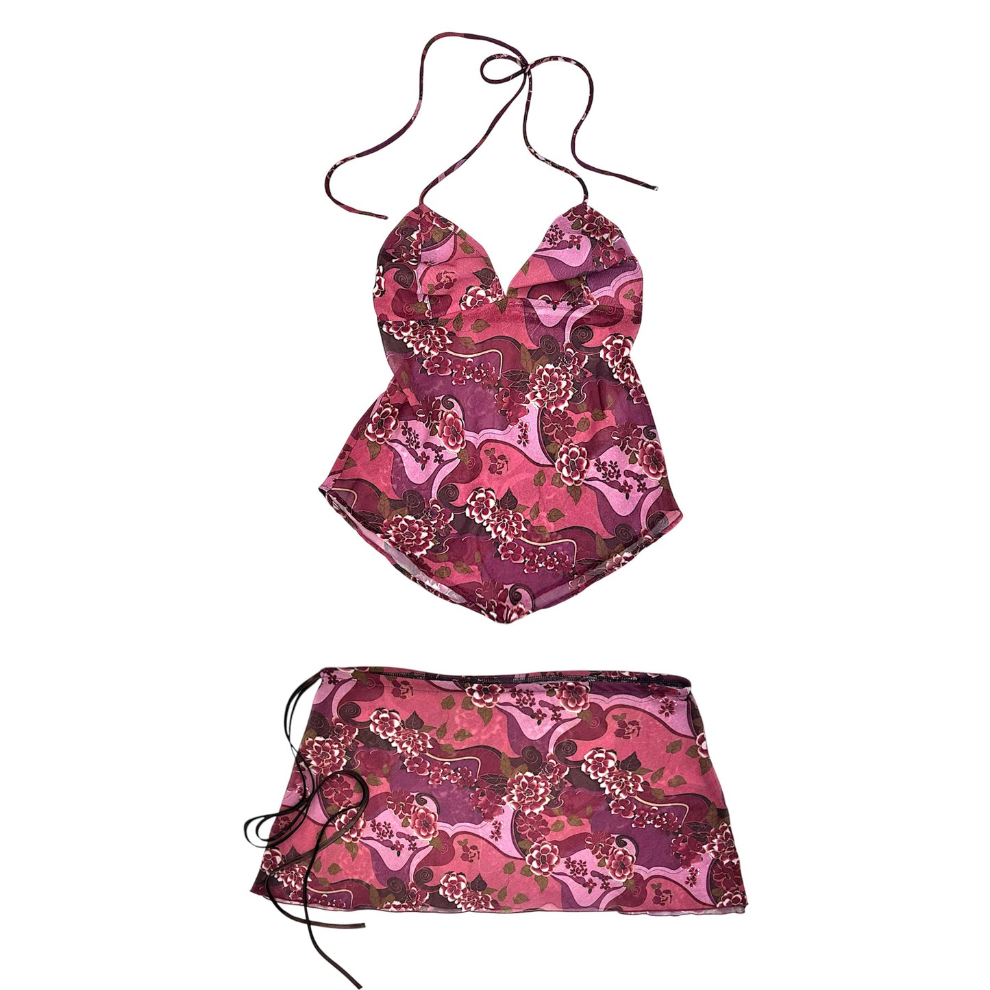 Flower Pattern Mesh Set
