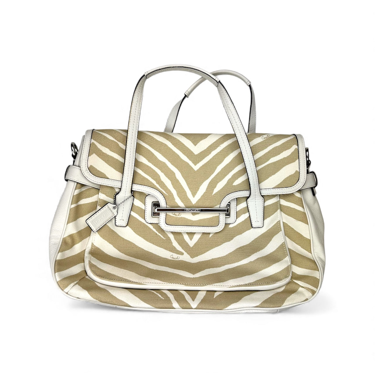 Coach Zebra Pattern Bag