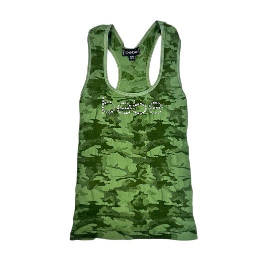Bebe Sporty Camo Tank