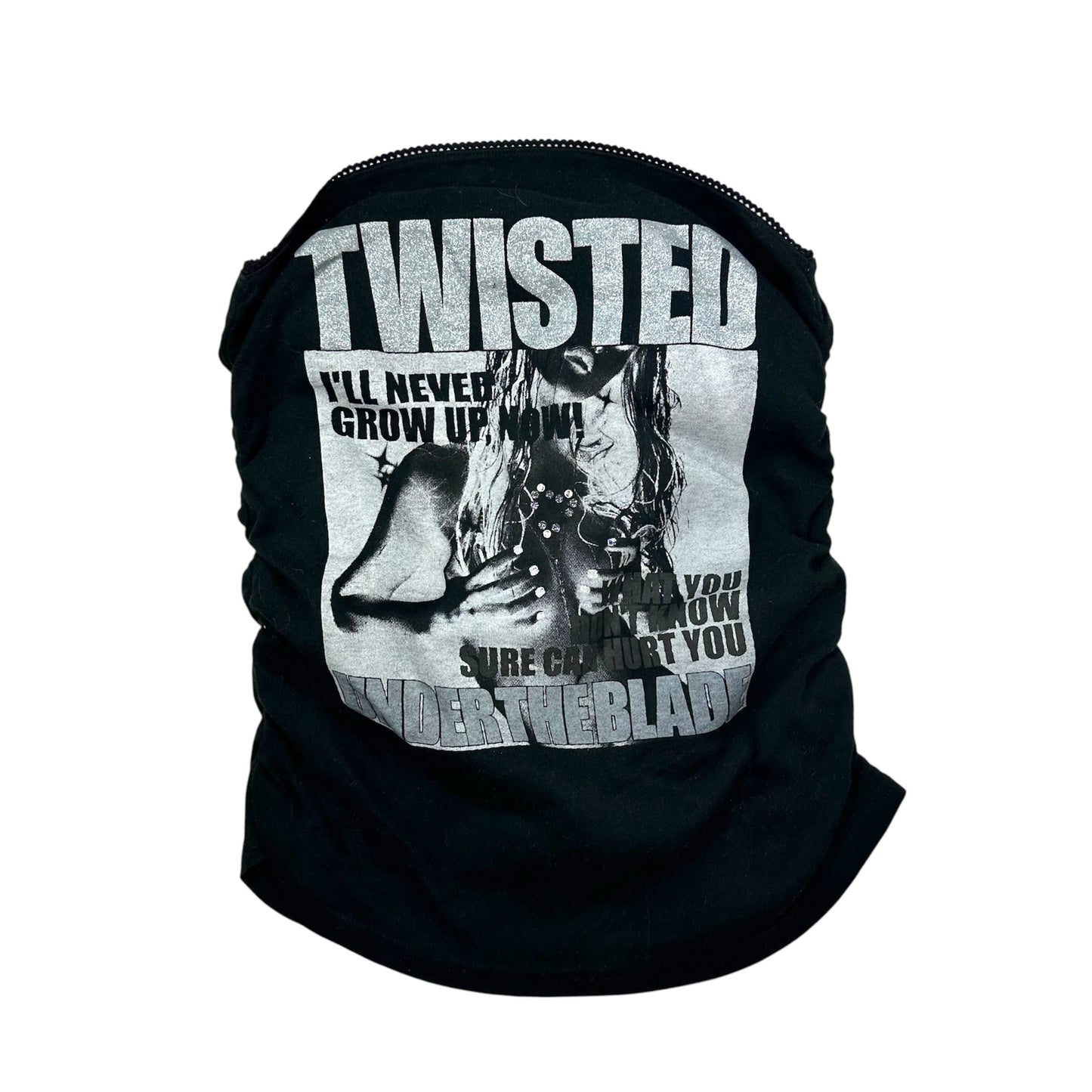 Twisted Graphic Tube Top