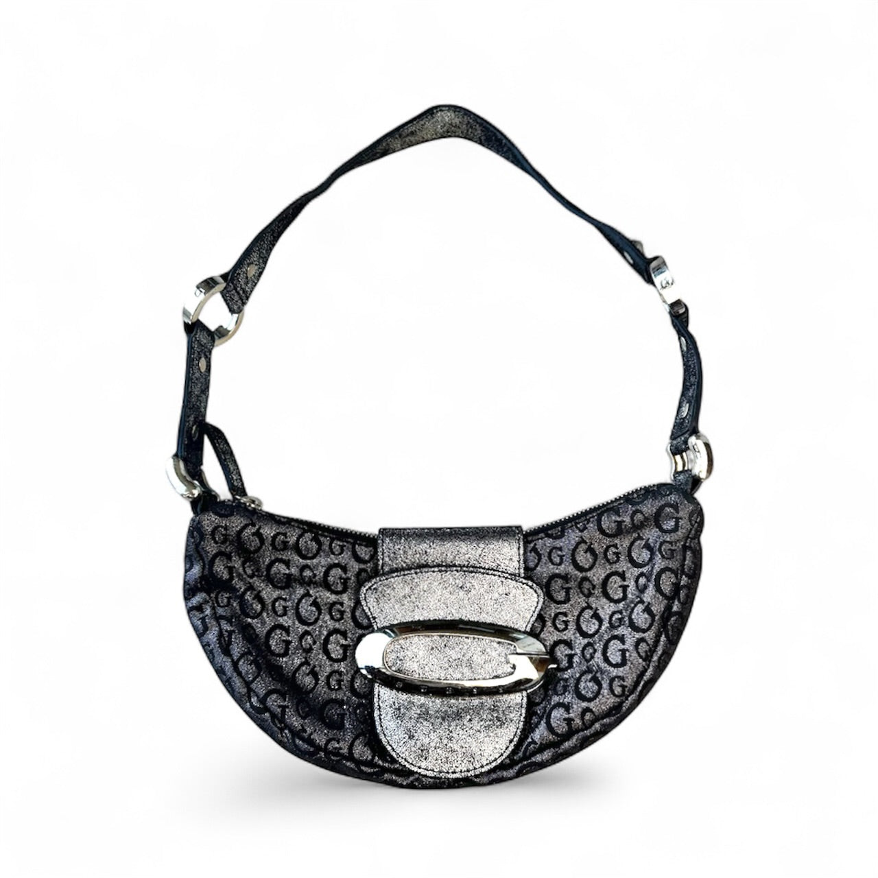 Guess Y2K Black Shimmer Bag