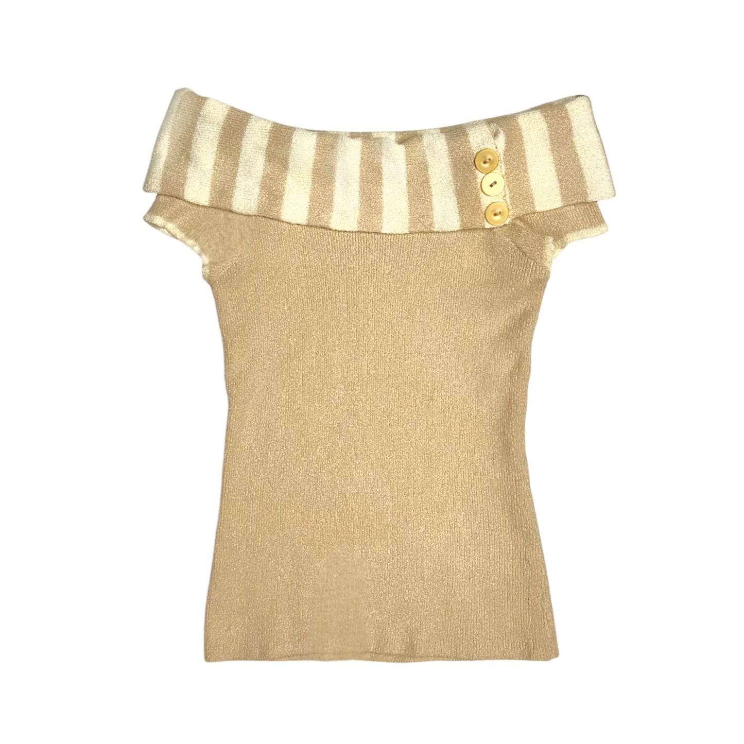 Off Shoulder Knit Top