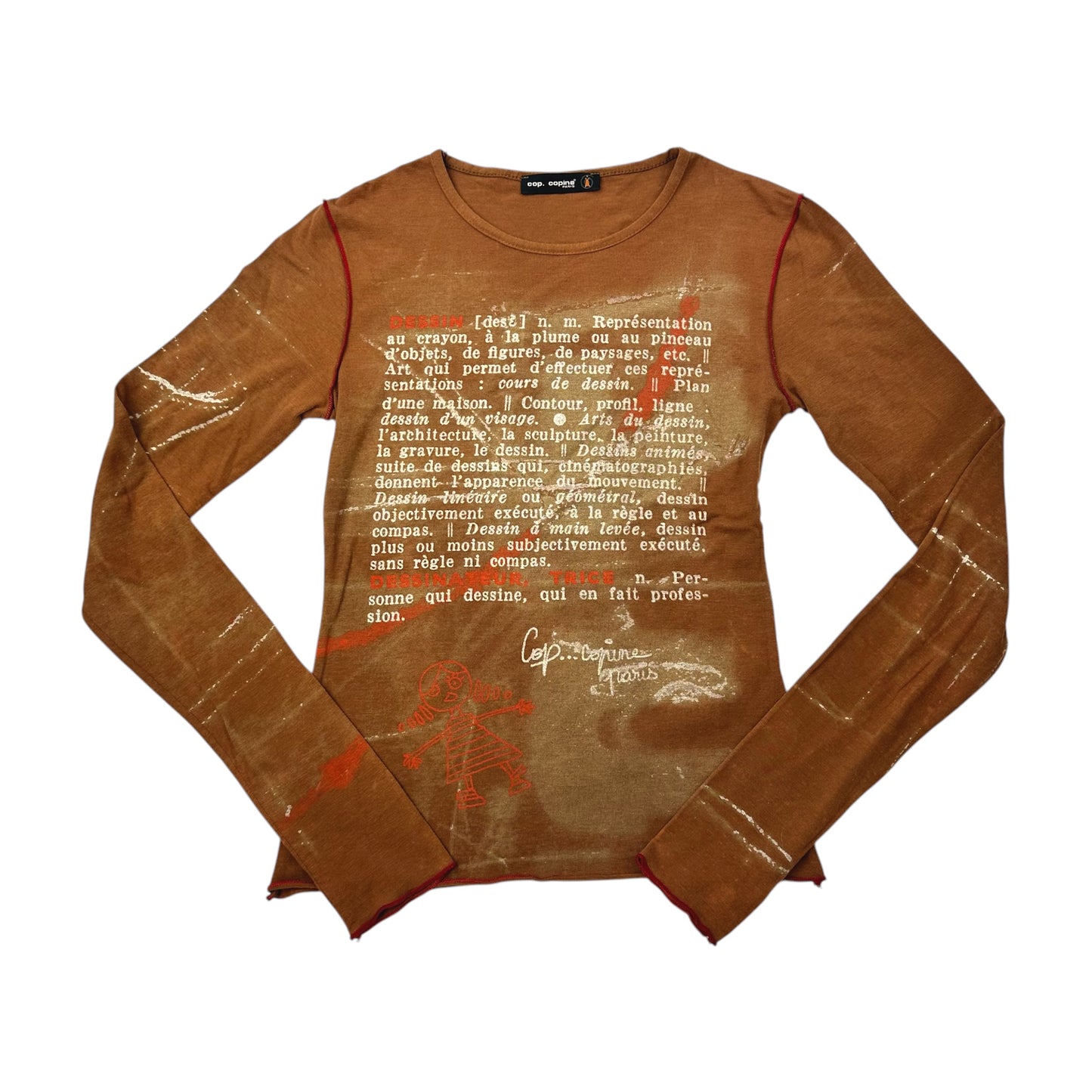 Cop Copine 90s Print Long Sleeve