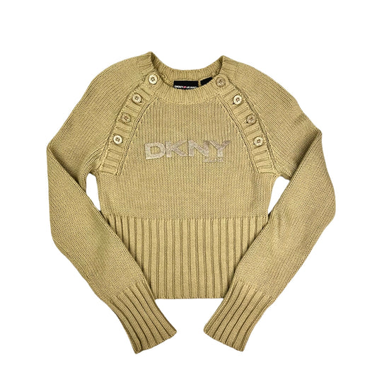 DKNY Cropped Ribbed Knit