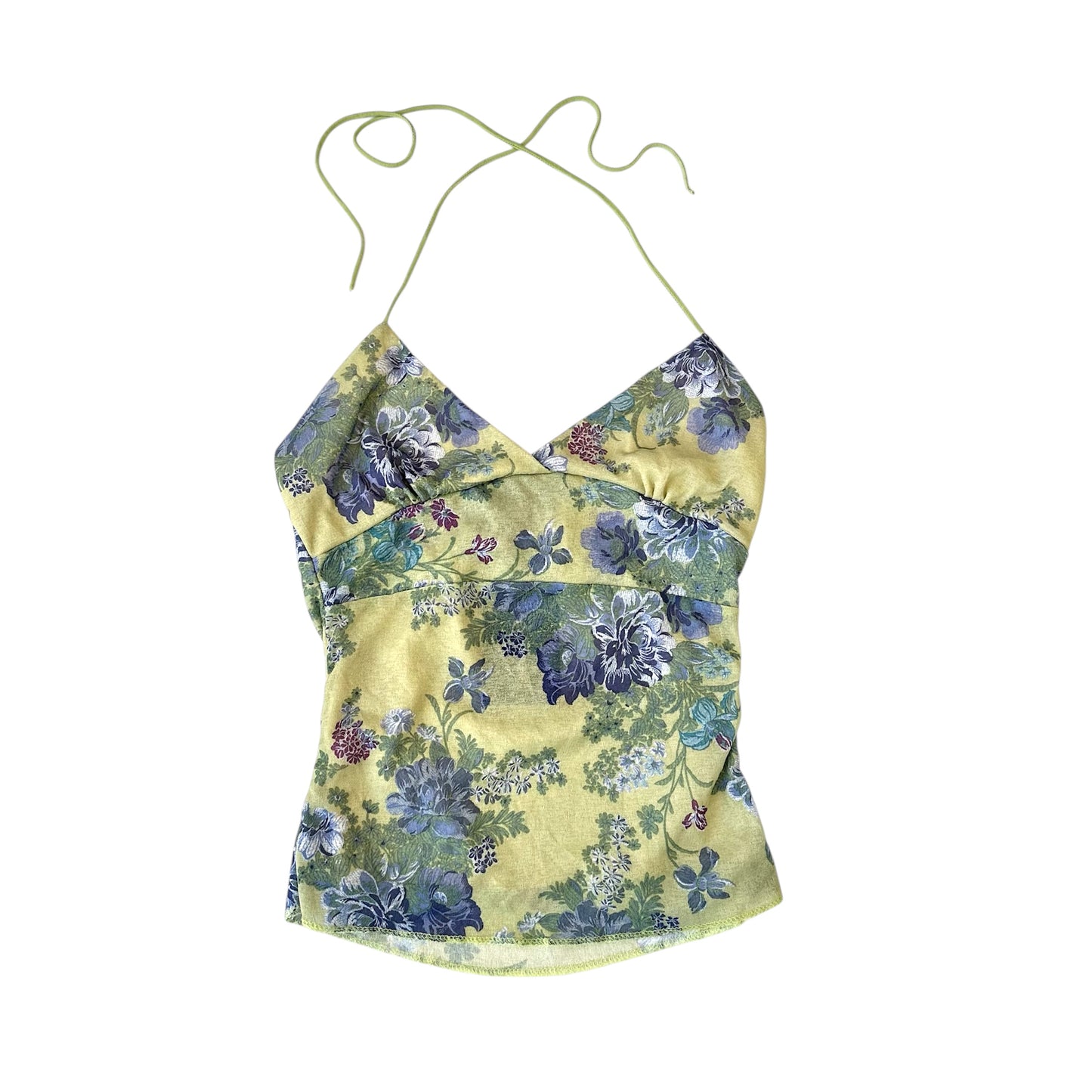 Green Mesh Flower Halter