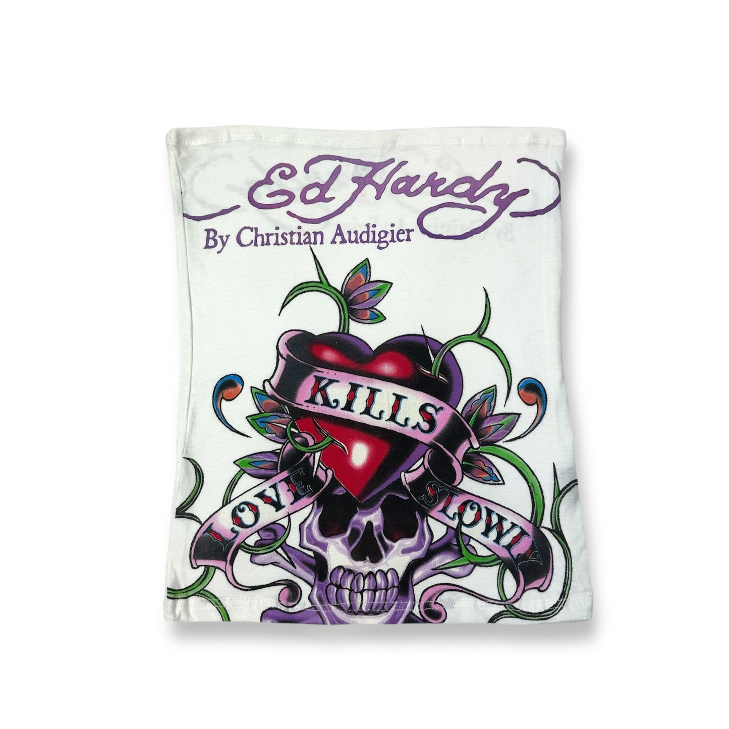 Ed Hardy Graphic Tube Top