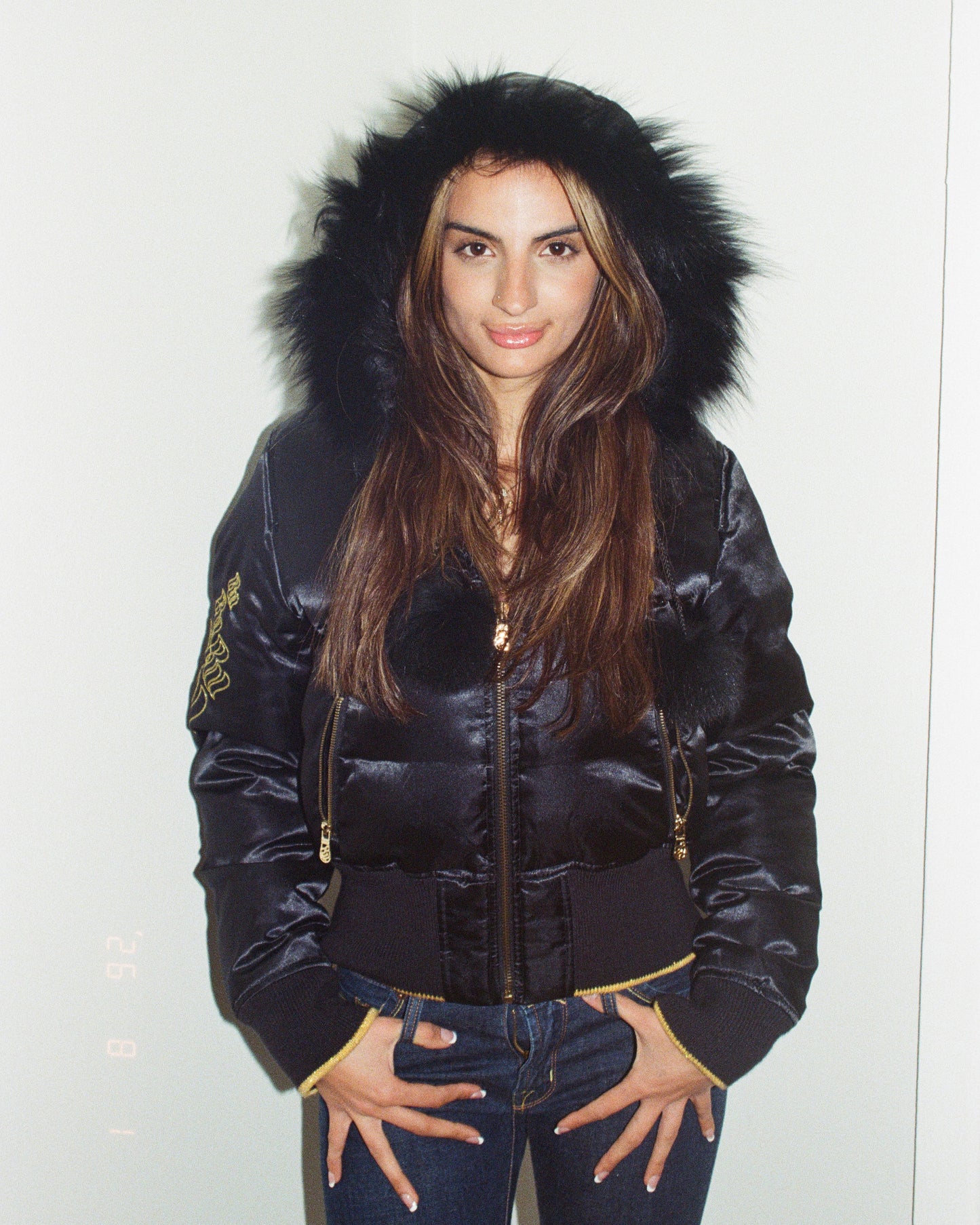 Rocawear Black Fur Trim Puffer