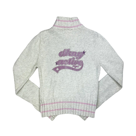 DKNY Active Knit Zip Up
