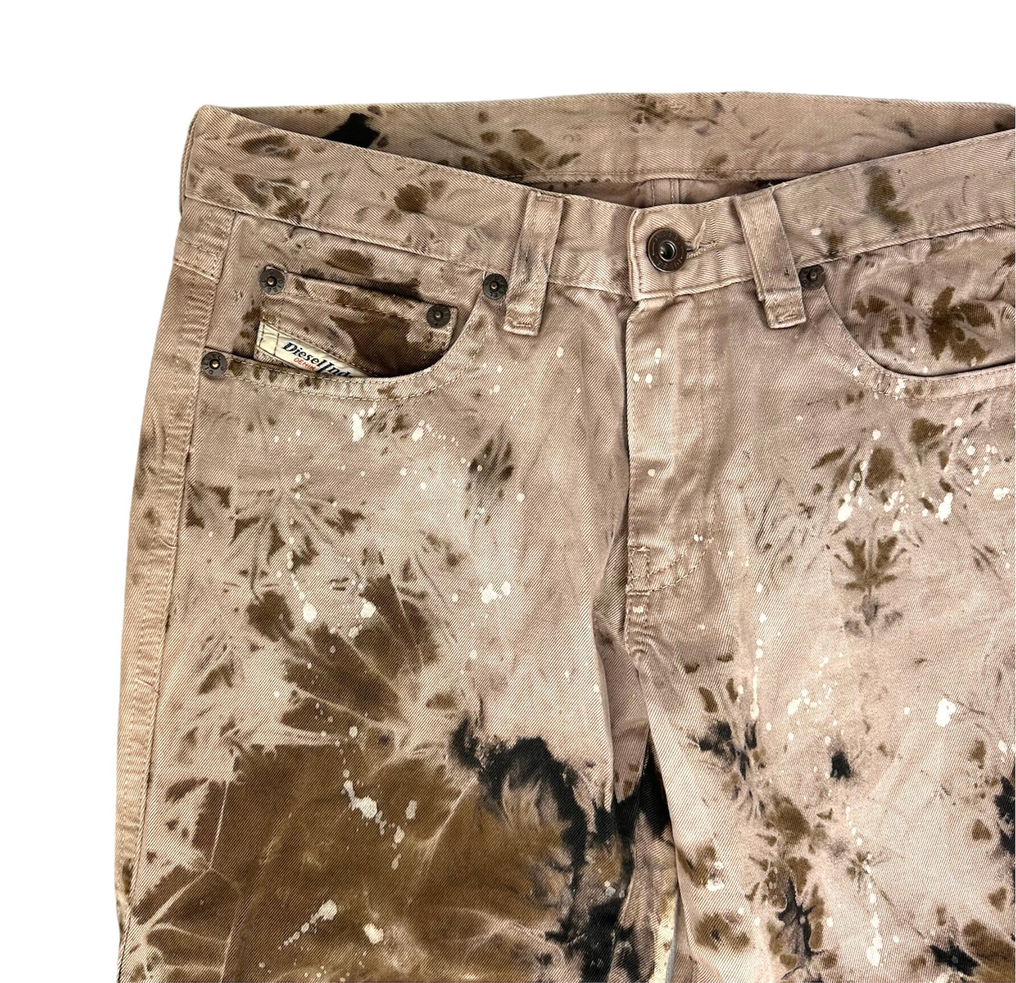 Diesel Splatter Dyed Jeans