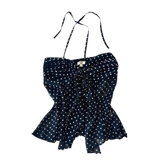 Kookai Polka Dot Mesh Baby Doll Halter