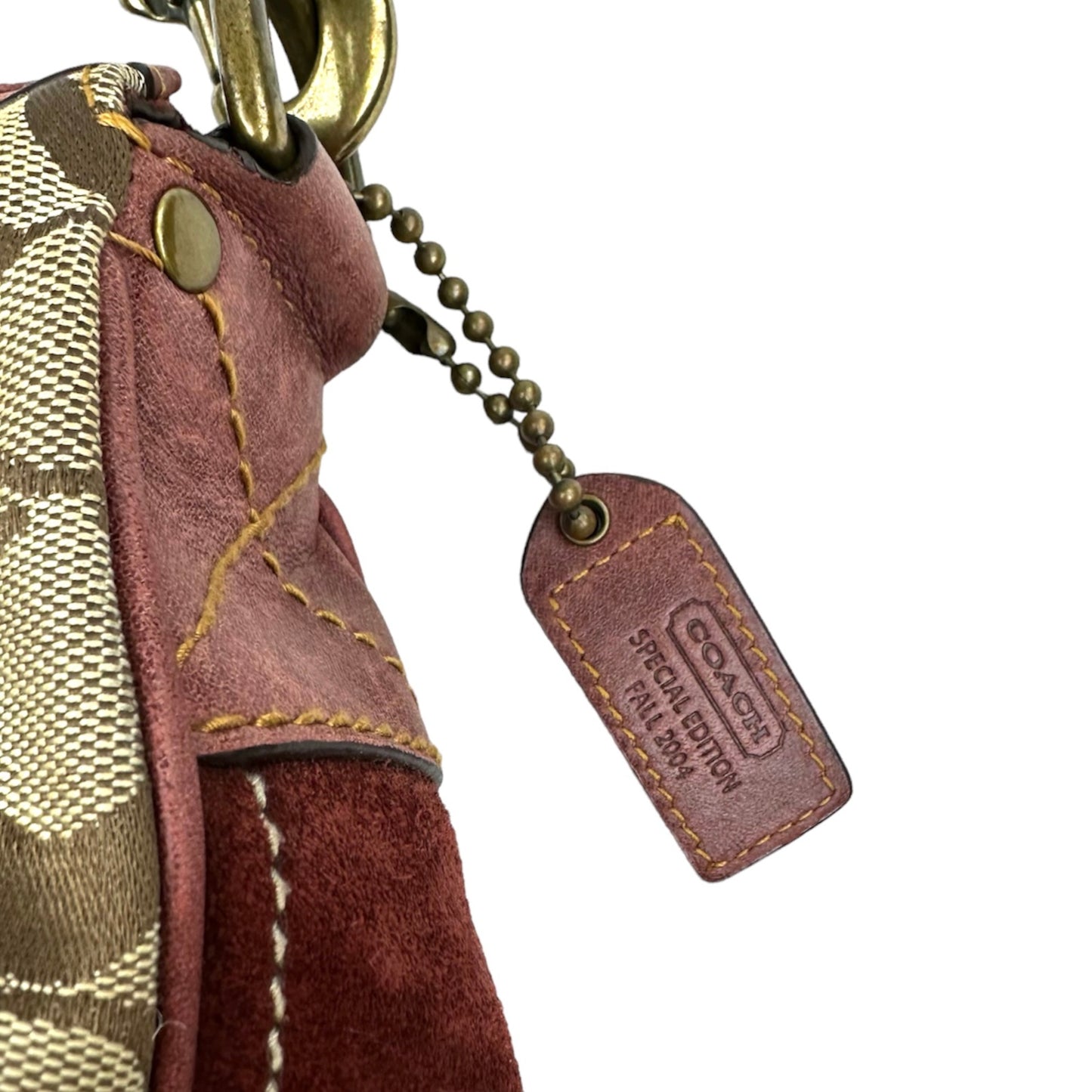 Coach Monogram Buckle Bag