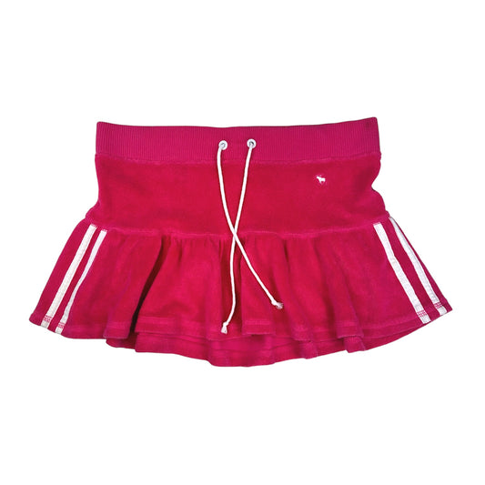 Abercrombie Pink Velour Mini Skirt