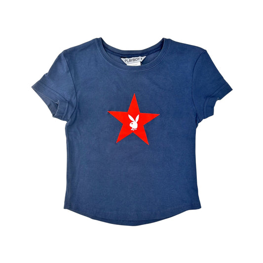 Playboy Star Graphic Baby Tee