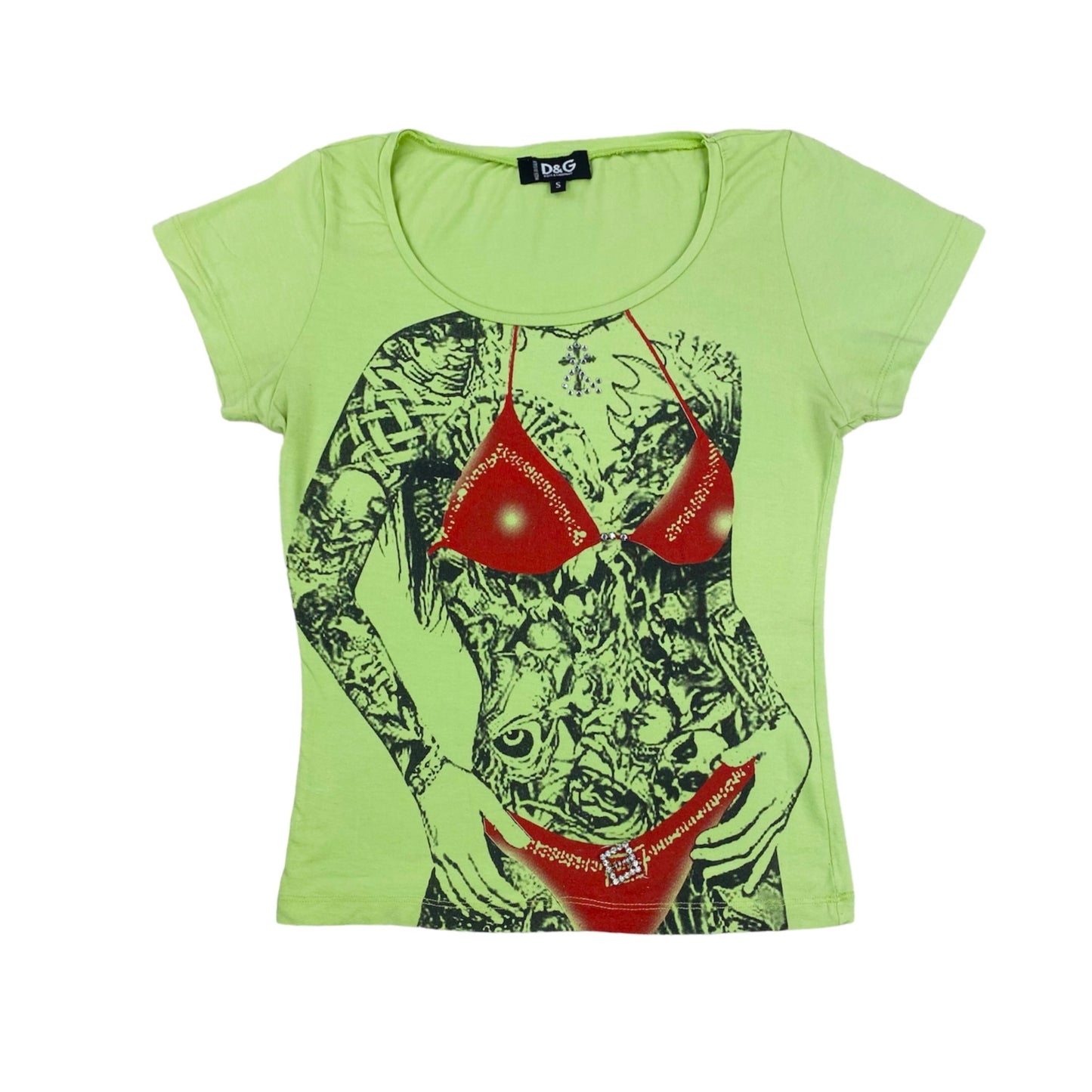 Dolce & Gabbana Tattoo Girl Top