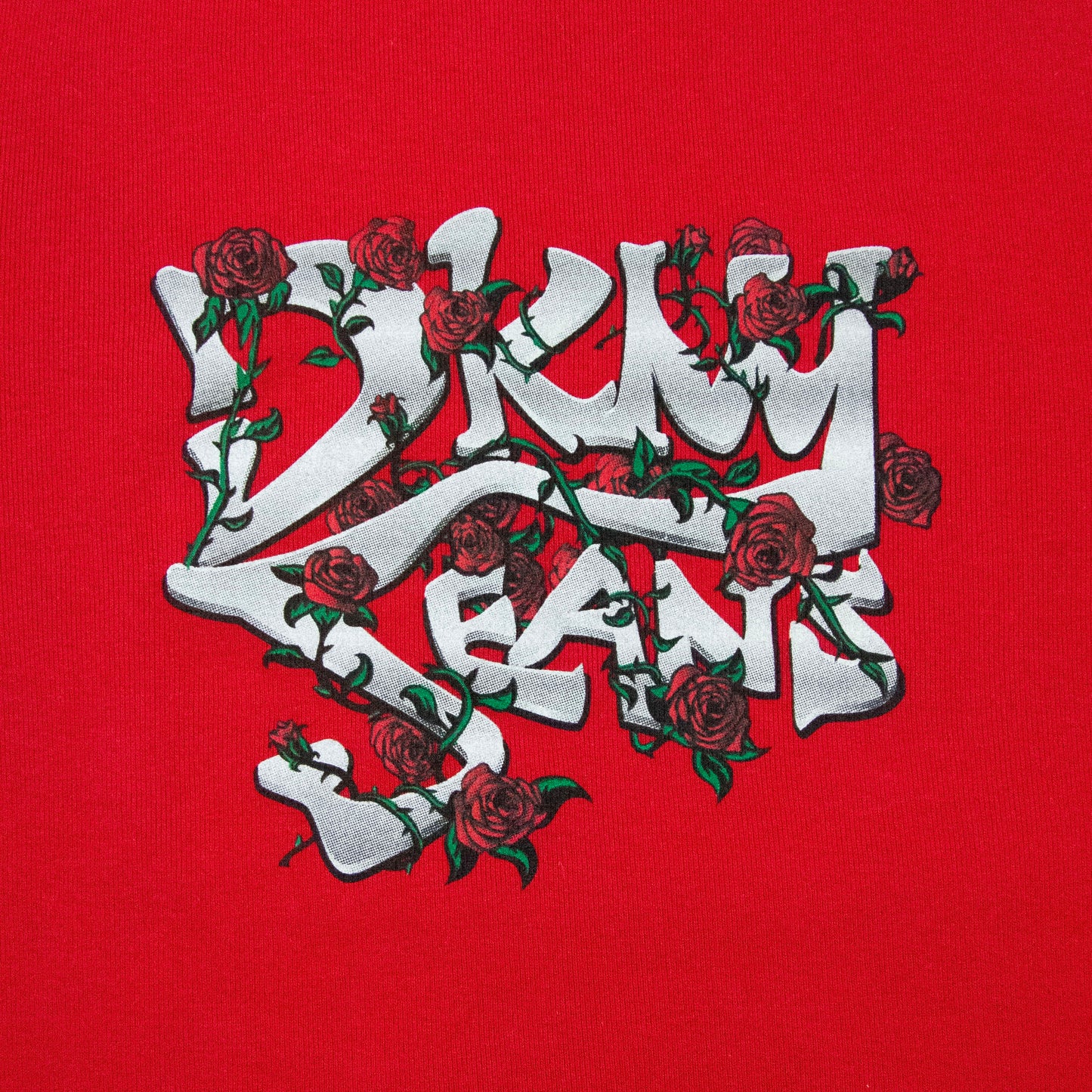 DKNY Chrome Metal & Rose Graphic Baby Tee