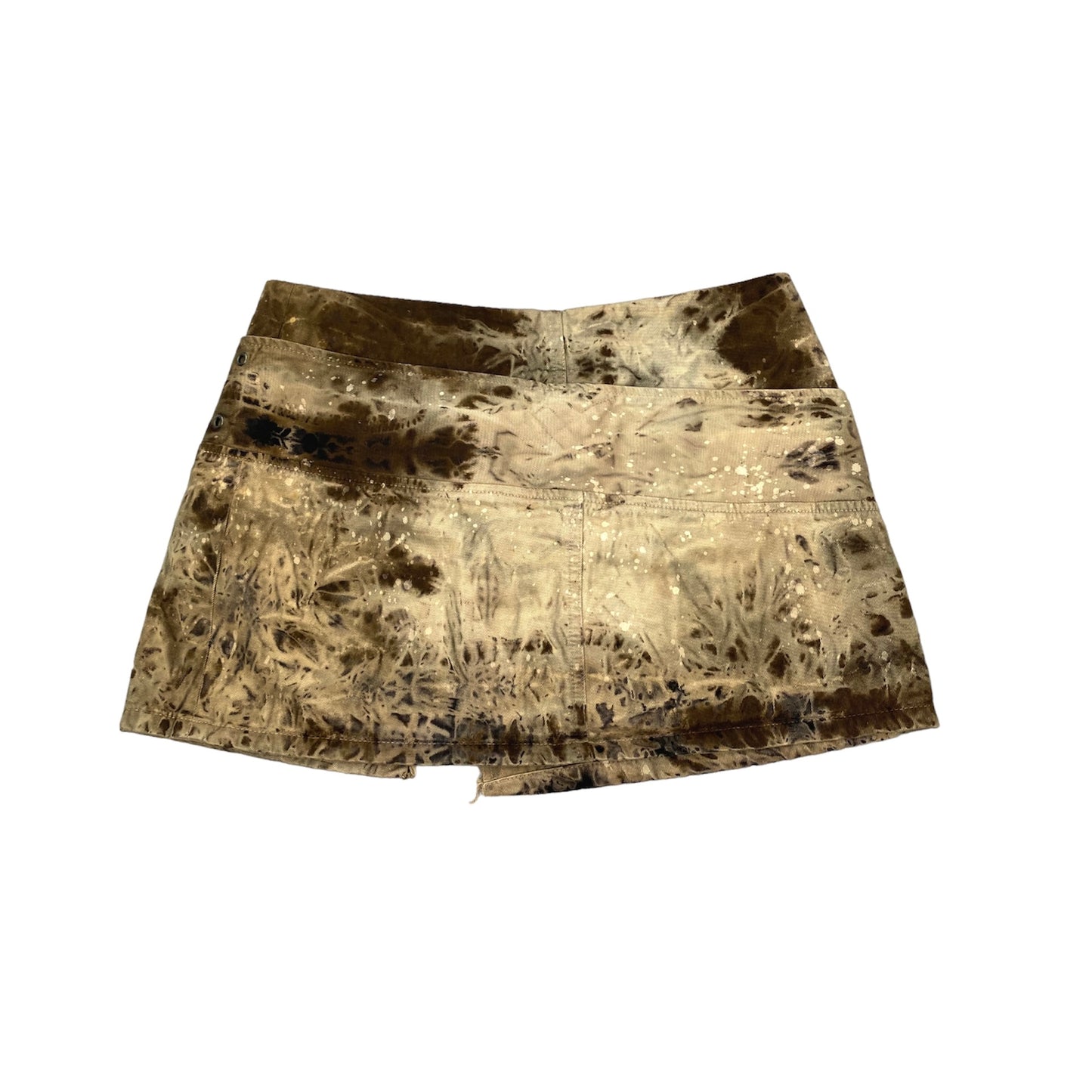 Diesel Dyed Buckle Mini Skirt