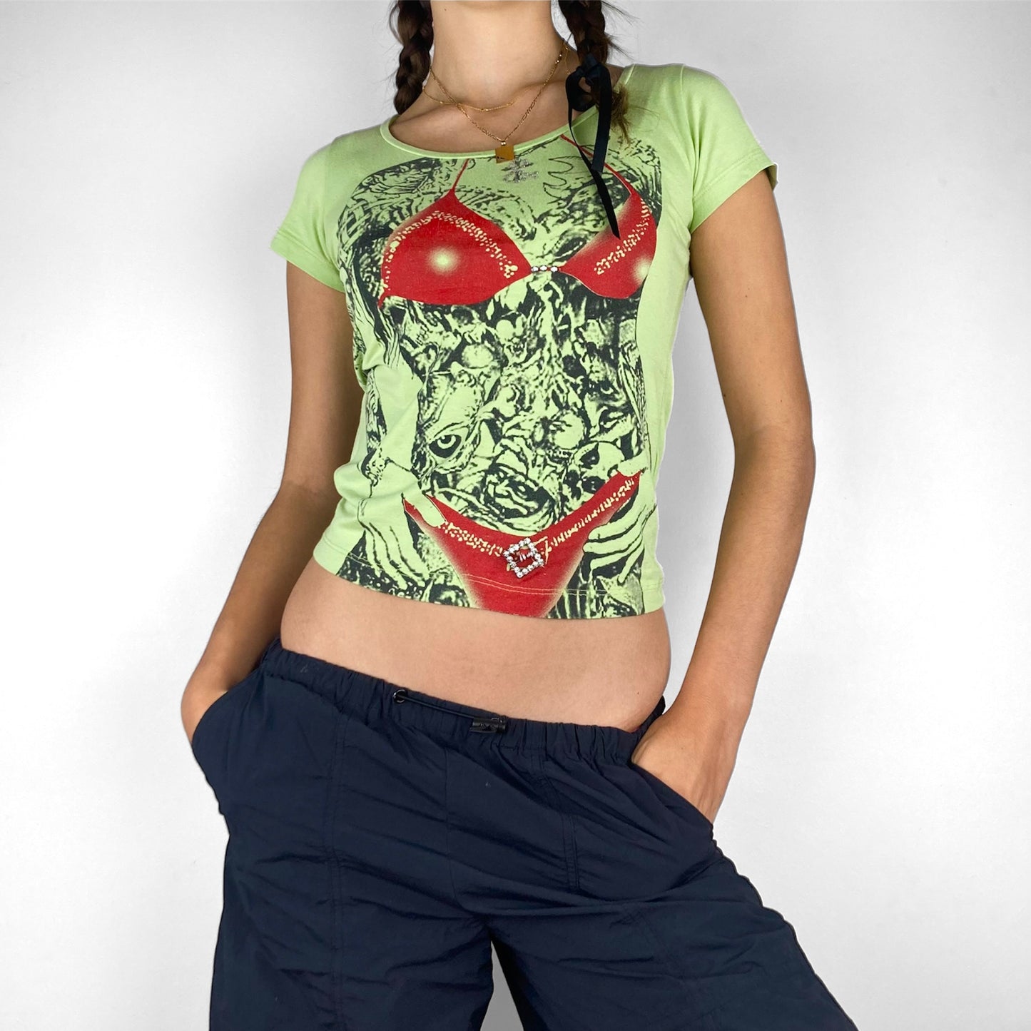 Dolce & Gabbana Tattoo Girl Top