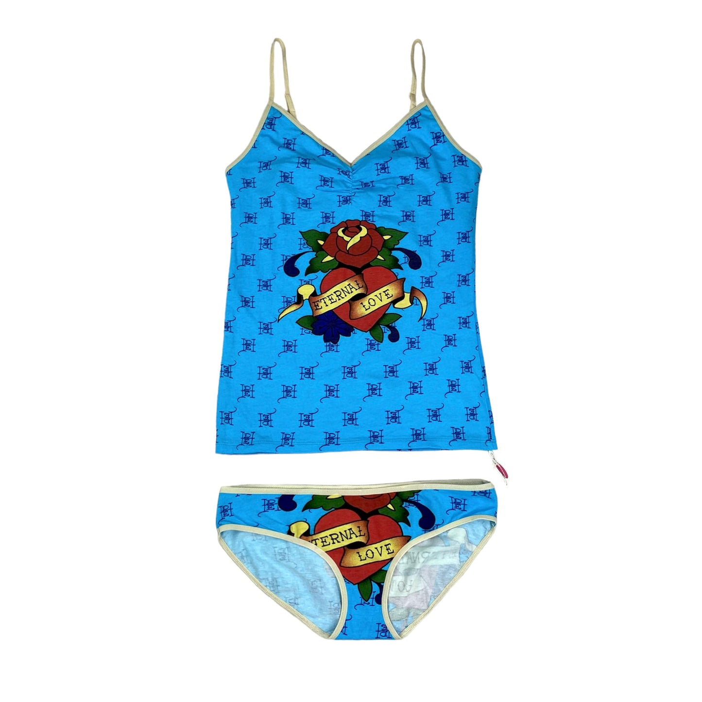 Deadstock Ed Hardy Tank + Panties Set