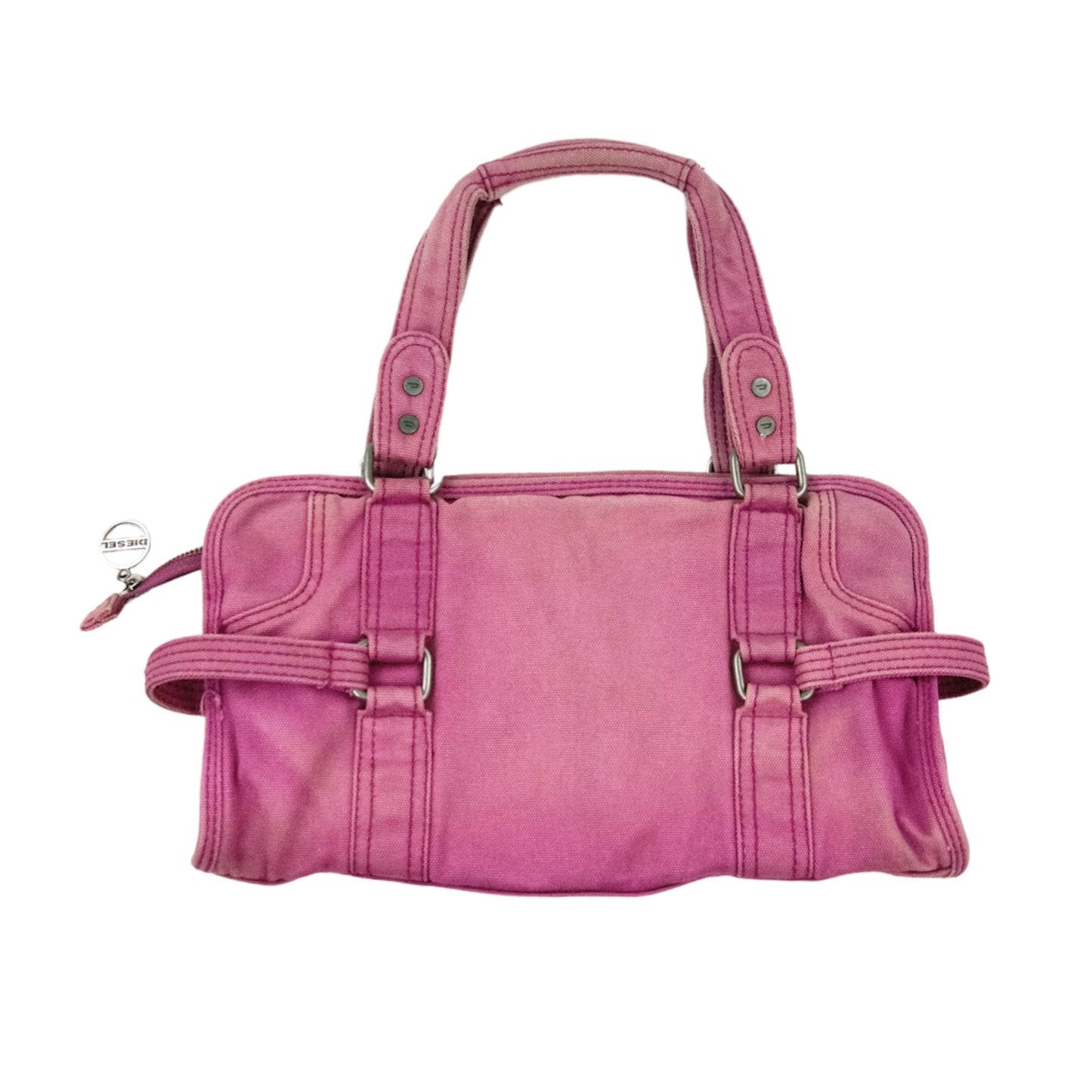 Diesel Pink Grunge Utility Bag