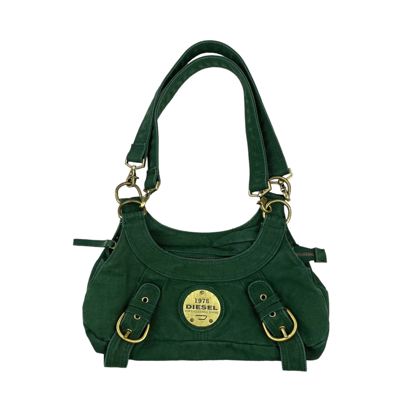 Diesel Forest Green Utility Bag