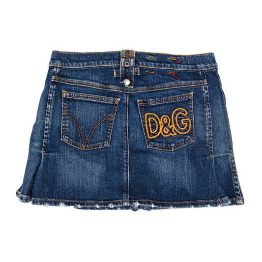 Dolce & Gabbana Denim Mini Skirt