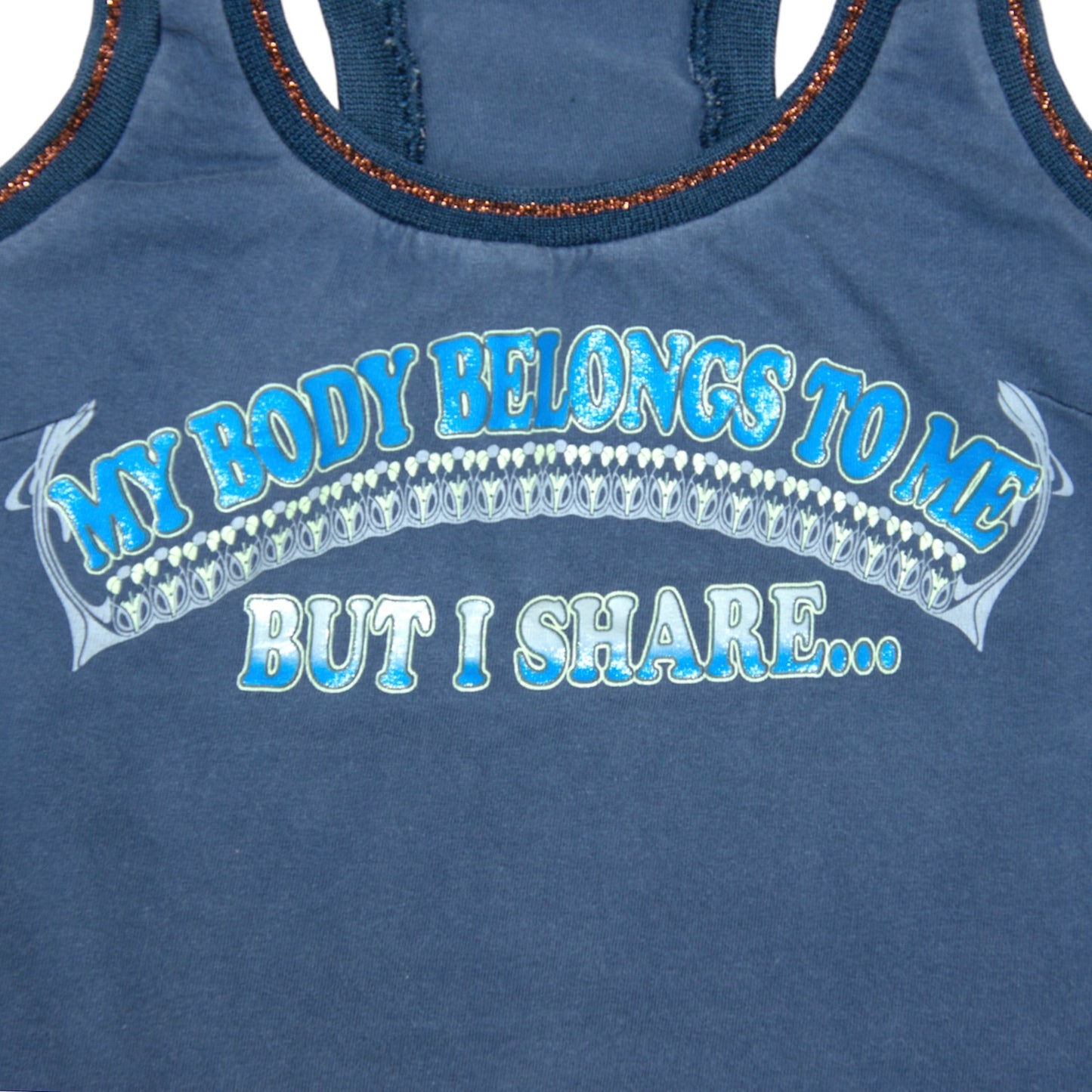 Dolce & Gabbana My Body Slogan Tank